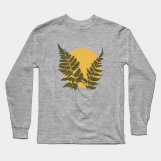 Tropical Leaves Long Sleeve T-Shirt